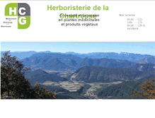 Tablet Screenshot of herboristerie-chartreuse.com